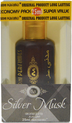 Madni Perfumes Silver Musk Economic Series Concentrated Attar / Ittar Herbal Attar(Musk)
Madni Perfumes Silver Musk Economic Series Concentrated Attar / Ittar Herbal Attar(Musk)