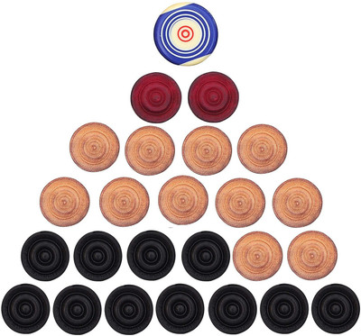 Raisco Poolball striker And Coin set Board Game