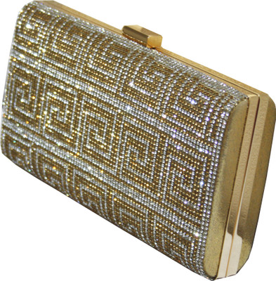Mcnt Party Gold Clutch