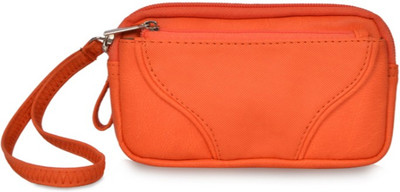 Baggit Casual Orange Clutch