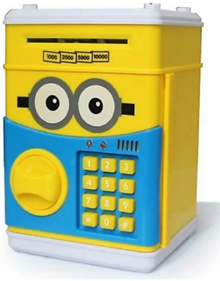 SANJARY Minion Money Safe ATM Smart Electronic Lock Piggy Bank for Coin/Note Safe with Locker Key Coin Bank Coin Bank (Yellow) Coin Bank (Yellow) Coin Bank(Yellow)
SANJARY Minion Money Safe ATM Smart Electronic Lock Piggy Bank for Coin/Note Safe with Locker Key Coin Bank Coin Bank (Yellow) Coin Bank (Yellow) Coin Bank(Yellow)