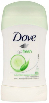 Dove Go Fresh 48h Cucumber & Green Tea Scent Anti-Perspirant Deodorant Stick - For Women (40 ml) Deodorant Stick - For Women(40 ml)
Dove Go Fresh 48h Cucumber & Green Tea Scent Anti-Perspirant Deodorant Stick - For Women (40 ml) Deodorant Stick - For Women(40 ml)
