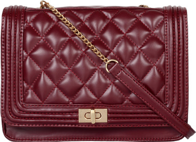 BERYPECKERS Sling Bag(Maroon)