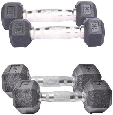 Royal 1Kg 2Pc HexaGonal Dumbell with 2.5Kg 2Pc HexaGonal Dumbell Gym & Fitness Kit
Royal 1Kg 2Pc HexaGonal Dumbell with 2.5Kg 2Pc HexaGonal Dumbell Gym & Fitness Kit