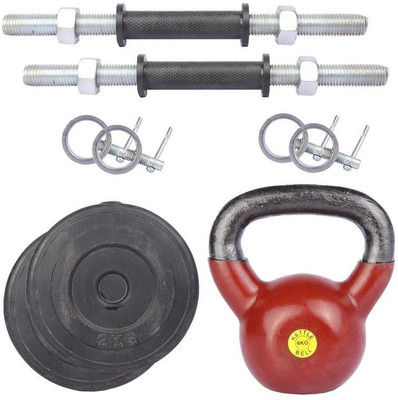 Royal Royal_2_Kg_2_Pc_PVC_Plates_27_MM_with_6_Kg_1_Pc_Kettle_Bell_with_2_B.jpg Gym & Fitness Kit
Royal Royal_2_Kg_2_Pc_PVC_Plates_27_MM_with_6_Kg_1_Pc_Kettle_Bell_with_2_B.jpg Gym & Fitness Kit