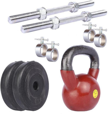 Royal Royal_2_Kg_2_Pc_PVC_Plates_27_MM_with_6_Kg_1_Pc_Kettle_Bell_with_2_S.jpg Gym & Fitness Kit
Royal Royal_2_Kg_2_Pc_PVC_Plates_27_MM_with_6_Kg_1_Pc_Kettle_Bell_with_2_S.jpg Gym & Fitness Kit