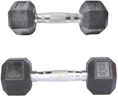 Royal 2.5Kg 1Pc HexaGonal Dumbell with 5Kg 1Pc HexaGonal Dumbell Fixed Weight Dumbbell(7.5 Kg), Colored
Royal 2.5Kg 1Pc HexaGonal Dumbell with 5Kg 1Pc HexaGonal Dumbell Fixed Weight Dumbbell(7.5 Kg), Colored