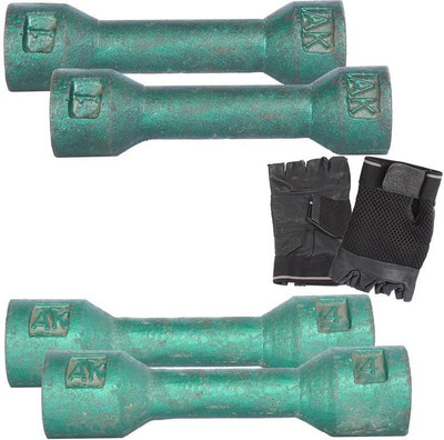 Royal 1 Kg 2 Pc Casting Dumbell with 4 Kg 2 Pc Casting Dumbell Hand Gloves Home Gym Combo(0 - 20 kg)
Royal 1 Kg 2 Pc Casting Dumbell with 4 Kg 2 Pc Casting Dumbell Hand Gloves Home Gym Combo(0 - 20 kg)