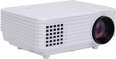 Style Maniac Full Color 100" LED Projector 800 Lumens 1080P 1000 : 1 Contrast Ratio Projection Machine with HD VGA AV USB Remote Controller for NoteBook Laptop Tablet PC Smartphone EU Plug 2200 lm LCD Corded Portable Projector(White, Black)
Style Maniac Full Color 100" LED Projector 800 Lumens 1080P 1000 : 1 Contrast Ratio Projection Machine with HD VGA AV USB Remote Controller for NoteBook Laptop Tablet PC Smartphone EU Plug 2200 lm LCD Corded Portable Projector(White, Black)