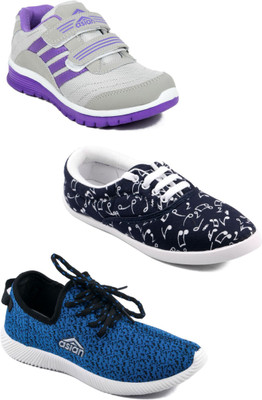 Asian Women Casual & Running Shoes Combo Pack of 4 Walking Shoes For Women(Multicolor
Asian Women Casual & Running Shoes Combo Pack of 4 Walking Shoes For Women(Multicolor