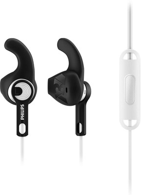 Philips SHQ 1305WS/00 ACTION FIT Smart Headphones(Wired), Black