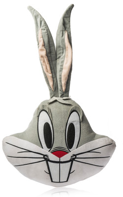 Dimpy Stuff Plush Face Toy- Bugs Bunny - 35 cm(Multicolor)
