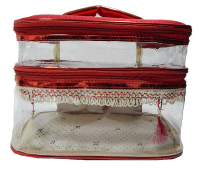 RK Brands Big Stuffed Fluffy Net 2 Partition Red Portable Multipurpose Vanity Box(Red)
RK Brands Big Stuffed Fluffy Net 2 Partition Red Portable Multipurpose Vanity Box(Red)