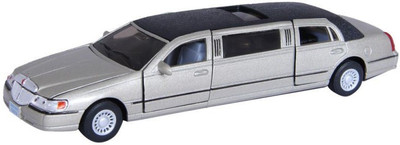 Kinsmart 7" 1:38 Scale 1999 Lincoln Town Car Stretch Limousine Die-Cast Model Car from Flying Toyszer(Gold)
Kinsmart 7" 1:38 Scale 1999 Lincoln Town Car Stretch Limousine Die-Cast Model Car from Flying Toyszer(Gold)