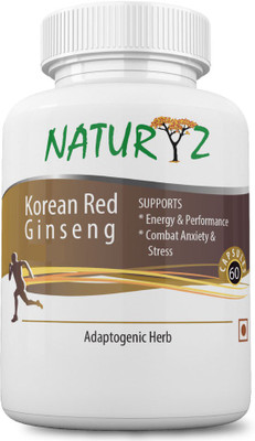 NATURYZ Korean Red Ginseng -800mg-30 Servings(60 capsules)for more energy and less stress(800 mg)
NATURYZ Korean Red Ginseng -800mg-30 Servings(60 capsules)for more energy and less stress(800 mg)