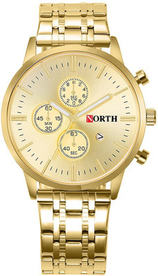 North VTPL0407-GGOLD Watch - For Men