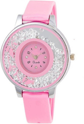 KDS Pink New Stylish Movable Diamond Fancy Women Watch - For Girls Watch - For Women
KDS Pink New Stylish Movable Diamond Fancy Women Watch - For Girls Watch - For Women