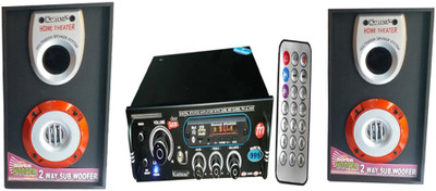 Kaxtang Full Black Digital Stereo With BT/ USB//SD Card / FM/AUX 5000 W 5000 W AV Power Amplifier + 2 Multimedia Stereo Speaker 5000 W AV Power Amplifier(Black)
Kaxtang Full Black Digital Stereo With BT/ USB//SD Card / FM/AUX 5000 W 5000 W AV Power Amplifier + 2 Multimedia Stereo Speaker 5000 W AV Power Amplifier(Black)
