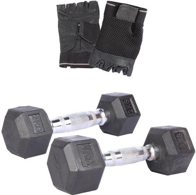 Royal 2 Kg 1 Pc Hexa Gonal Dumbell with 4 Kg 1 Pc Hexa Gonal Dumbell Hand Gloves Gym & Fitness Kit
Royal 2 Kg 1 Pc Hexa Gonal Dumbell with 4 Kg 1 Pc Hexa Gonal Dumbell Hand Gloves Gym & Fitness Kit