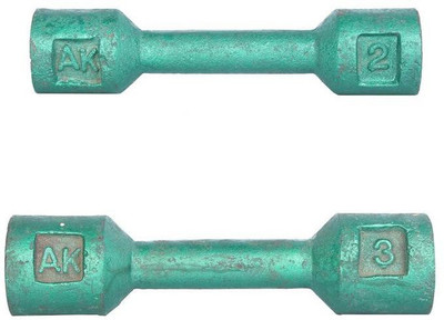 Royal 2 Kg 1 Pc Casting Dumbell with 3 Kg 1 Pc Casting Dumbell Fixed Weight Dumbbell(5 Kg), Colored
Royal 2 Kg 1 Pc Casting Dumbell with 3 Kg 1 Pc Casting Dumbell Fixed Weight Dumbbell(5 Kg), Colored