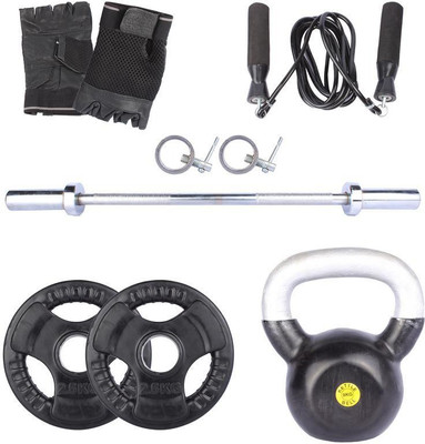 Royal 2.5 Kg 2 Pc Olympic Plates 55 MM with 8 Kg 1 Pc Kettle Bell with Accessories Gym & Fitness Kit
Royal 2.5 Kg 2 Pc Olympic Plates 55 MM with 8 Kg 1 Pc Kettle Bell with Accessories Gym & Fitness Kit