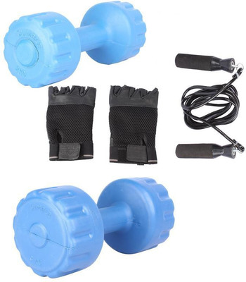 Royal 2 Kg 1 Pc PVC Dumbell with 3 Kg 1 Pc PVC Dumbell Skipping Rops & Hand Gloves Gym & Fitness Kit
Royal 2 Kg 1 Pc PVC Dumbell with 3 Kg 1 Pc PVC Dumbell Skipping Rops & Hand Gloves Gym & Fitness Kit