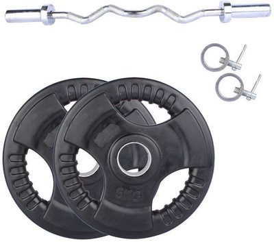 Royal 5 Kg 2 Pc Olympic Plates 27 MM with 1 Silver 3 Ft Zig Zag Rod with Lock Gym & Fitness Kit
Royal 5 Kg 2 Pc Olympic Plates 27 MM with 1 Silver 3 Ft Zig Zag Rod with Lock Gym & Fitness Kit