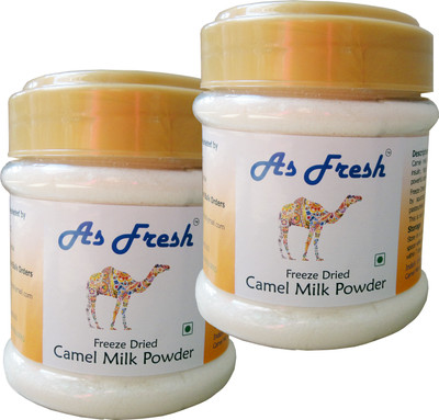 As Fresh Freeze Dried Camel Milk powder-2x100gm bottle Milk Powder(200 g, Pack of 2)
As Fresh Freeze Dried Camel Milk powder-2x100gm bottle Milk Powder(200 g, Pack of 2)
