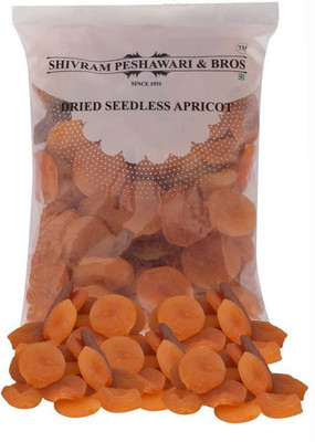 Shivram Peshawari & Bros Seedless Apricots(450 g, Pouch)