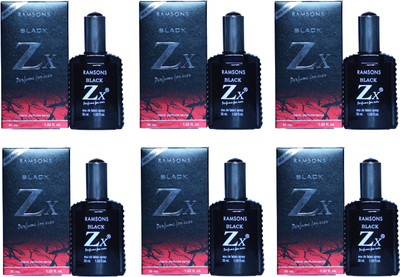 Ramsons Black ZX Perfume 30ML Each (Pack of 6) Eau de Parfum - 180 ml(For Men & Women)
Ramsons Black ZX Perfume 30ML Each (Pack of 6) Eau de Parfum - 180 ml(For Men & Women)