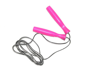 CSU Skipping Rope with Ball Bearing (Pink with Black) Ball Bearing Skipping Rope(Pink, Length: 65 inch)
CSU Skipping Rope with Ball Bearing (Pink with Black) Ball Bearing Skipping Rope(Pink, Length: 65 inch)