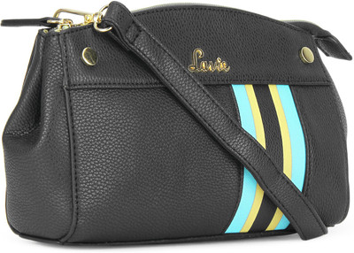 Lavie Girls Casual Black PU Sling Bag