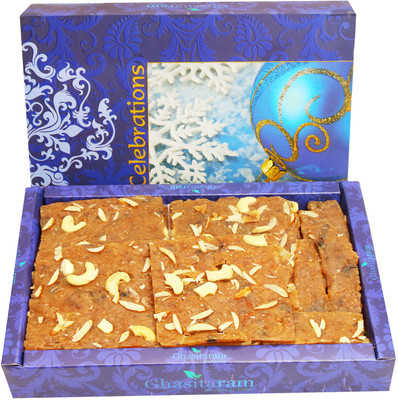Ghasitaram Gifts Sweets- Anjeer Ice Halwa(800 g, Box)