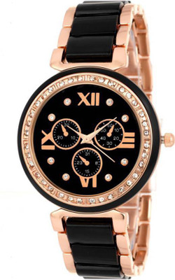 Varni Retail Black Diamond Designer Dial Mina Metal Strap stylish Girls Wrist Watch For Women Watch - For Women
Varni Retail Black Diamond Designer Dial Mina Metal Strap stylish Girls Wrist Watch For Women Watch - For Women