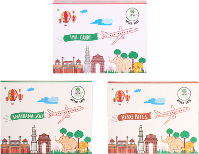 New Tree Anardana Goli 100gms , Hing Bites 100gms & Imli Candy 100gms - Pack Of 3 Sweet N Sour Candy(Pack of 3)
New Tree Anardana Goli 100gms , Hing Bites 100gms & Imli Candy 100gms - Pack Of 3 Sweet N Sour Candy(Pack of 3)