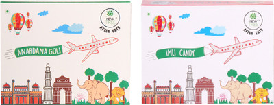 New Tree Imli Candy 100gms & Anardana Goli 100gms - Pack Of 2 Sweet N Sour Candy(Pack of 2)
New Tree Imli Candy 100gms & Anardana Goli 100gms - Pack Of 2 Sweet N Sour Candy(Pack of 2)