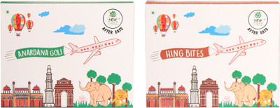 New Tree Hing Bites 100gms & Anardana Goli 100gms - Pack Of 2 Sweet N Sour Candy(Pack of 2)
New Tree Hing Bites 100gms & Anardana Goli 100gms - Pack Of 2 Sweet N Sour Candy(Pack of 2)