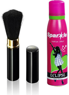 Oriflame Sweden Giordani Gold Black Powder Brush (28759) With one sparkle perfume spray 150 ml(Set of 2)
Oriflame Sweden Giordani Gold Black Powder Brush (28759) With one sparkle perfume spray 150 ml(Set of 2)
