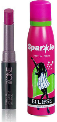 Oriflame Sweden The ONE Colour Unlimited Lipstick 1.7g (Violet Extreme - 30576) With one sparkle perfume spray 150 ml(Set of 2)
Oriflame Sweden The ONE Colour Unlimited Lipstick 1.7g (Violet Extreme - 30576) With one sparkle perfume spray 150 ml(Set of 2)