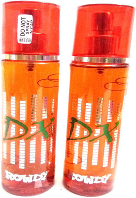 DX ROWDY RED Deodorant Spray - For Men(280 ml, Pack of 2)
DX ROWDY RED Deodorant Spray - For Men(280 ml, Pack of 2)