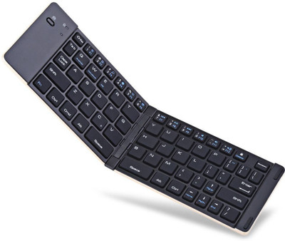 Microware F66 Universal Foldable Handhandle Bluetooth Laptop Keyboard(Silver&Black)
Microware F66 Universal Foldable Handhandle Bluetooth Laptop Keyboard(Silver&Black)