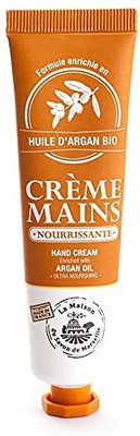 Maison Du Savon Hand Cream Organic Argan Oil Tube(30 ml)