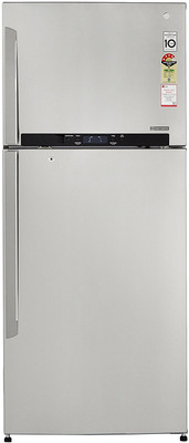 LG 495 L Frost Free Double Door 4 Star Convertible Refrigerator(Noble Steel, GL-T542GNSX)
LG 495 L Frost Free Double Door 4 Star Convertible Refrigerator(Noble Steel, GL-T542GNSX)