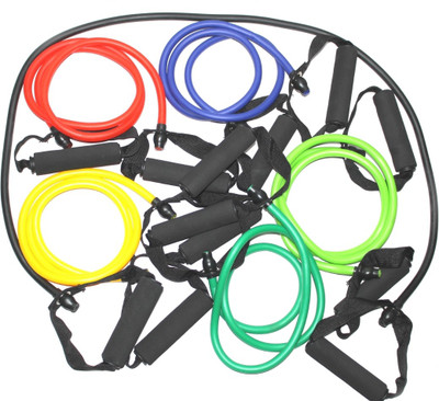 CSU 7 Levels -Resistance Tubes - Low to High Tensile Tubes - (Beginner to Pro Kit) Resistance Tube(Multicolor)
CSU 7 Levels -Resistance Tubes - Low to High Tensile Tubes - (Beginner to Pro Kit) Resistance Tube(Multicolor)