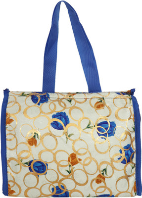 Eshopmart Women Casual Blue Cotton Tote