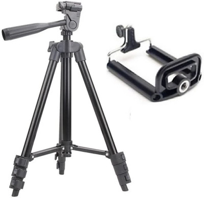 Blendia 3120 3 way adjustable Aluminium tripod Tripod(Black, Supports Up to 1500 g)
