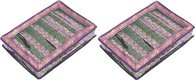 Kuber Industries 5 Roll Brocade Bangle box With Hard Board Support Set of 2 Pcs Purple (Code-COM058) Jewellery Vanity Box(Purple)
Kuber Industries 5 Roll Brocade Bangle box With Hard Board Support Set of 2 Pcs Purple (Code-COM058) Jewellery Vanity Box(Purple)
