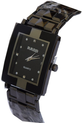 RADD (TM) New Designer Square Dial Official-Stylish-Party Wear Analog Watch - For Men & Women