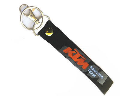 Techpro Soft Fabric KTM Locking Key Chain(Multicolor)