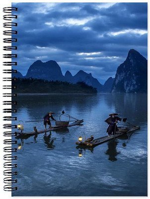 Chesta Enterprises A5 Note Book(Scenery, Multicolor)